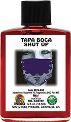 INDIO Shut Up Oil bottle pour for personal protection and ritual use on the go