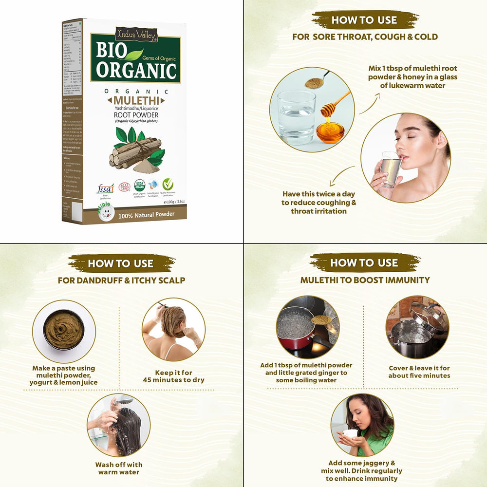 INDUS VALLEY packaging display showing 300g combo.
