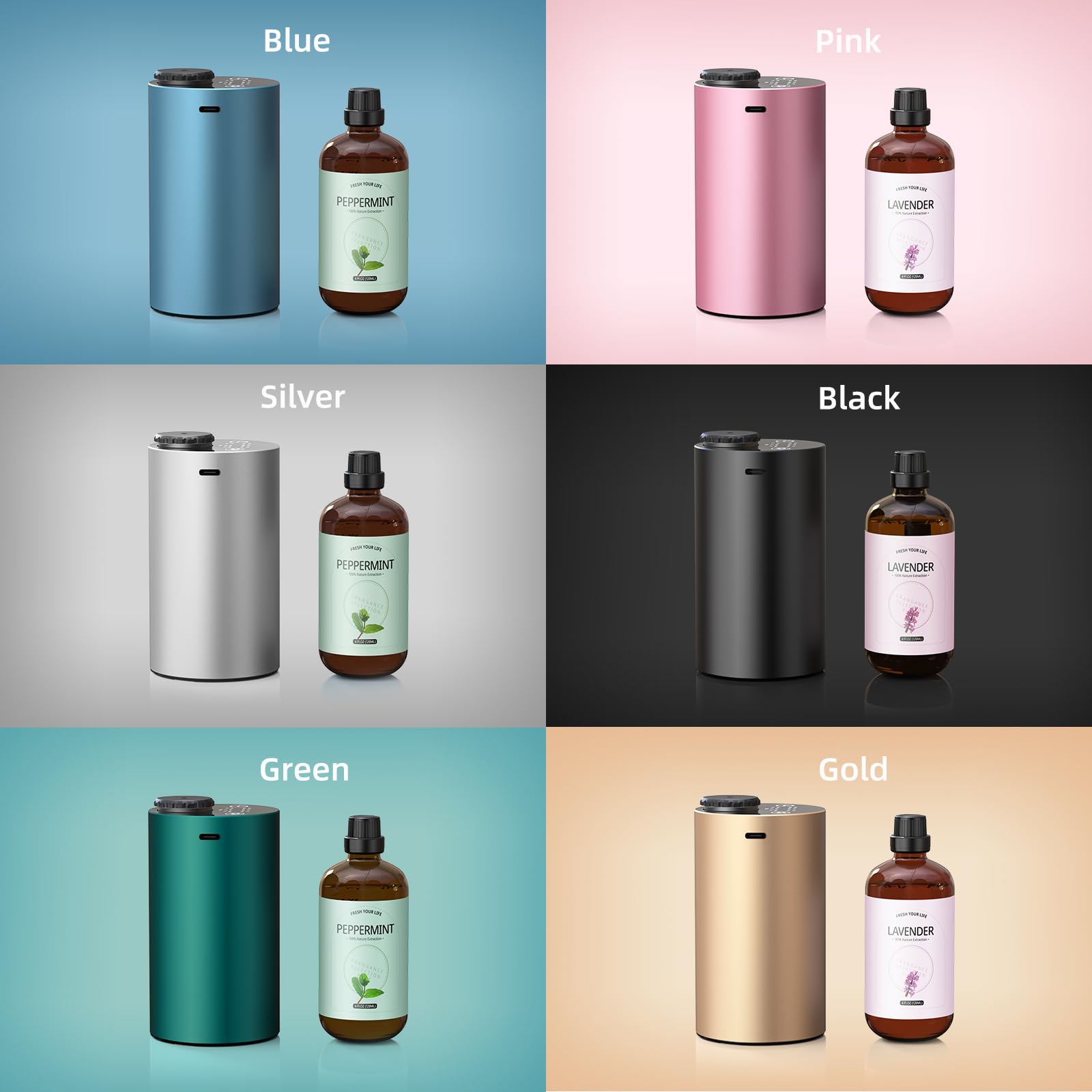 INXDOLHOM waterless diffuser aluminum body premium look and durability