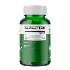 Infinite Age capsules with FOS Chicory Acacia closeup for premium fiber blend.