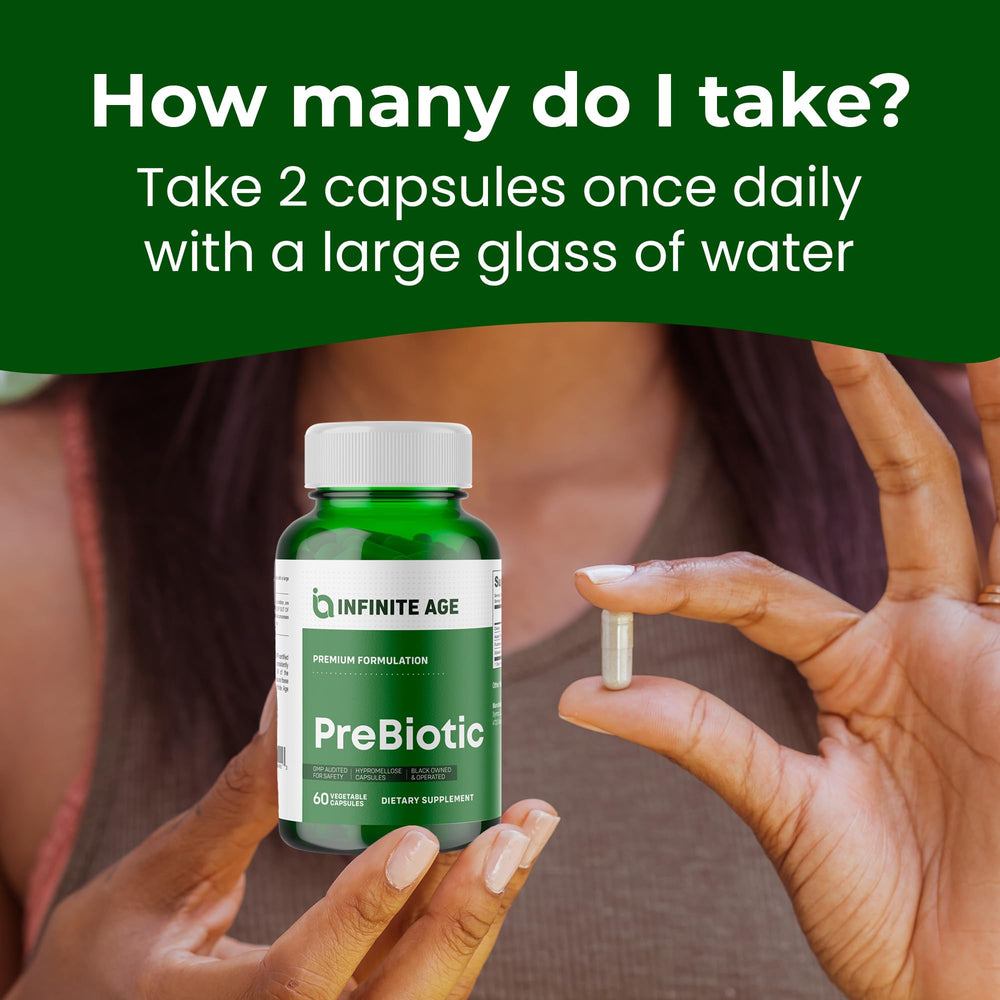 Infinite Age capsules on the go ideal for busy mornings.