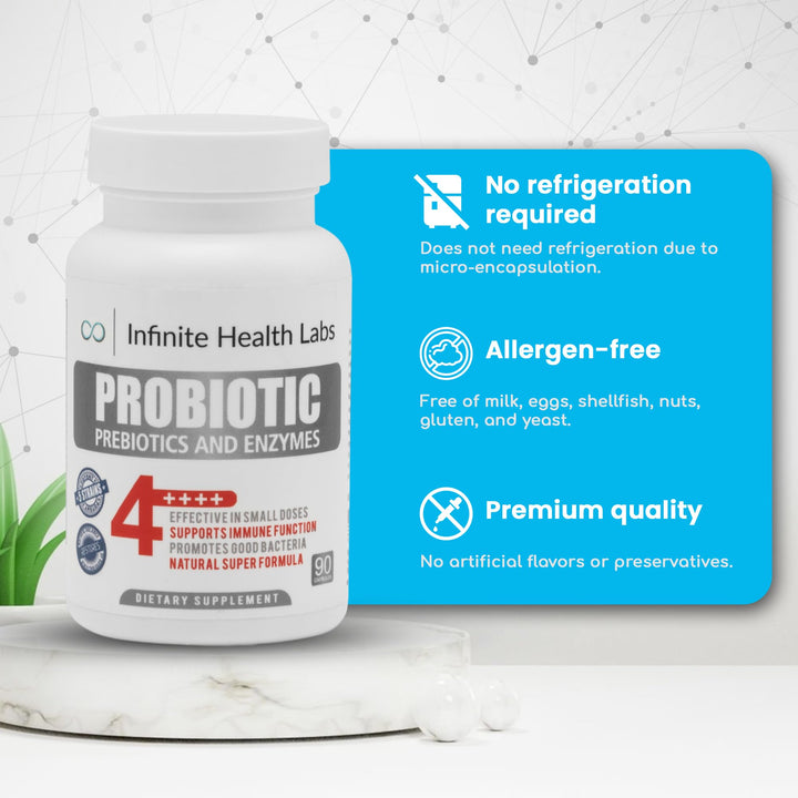 Allergen-free label confirms milk, eggs, gluten, and nuts are avoided.