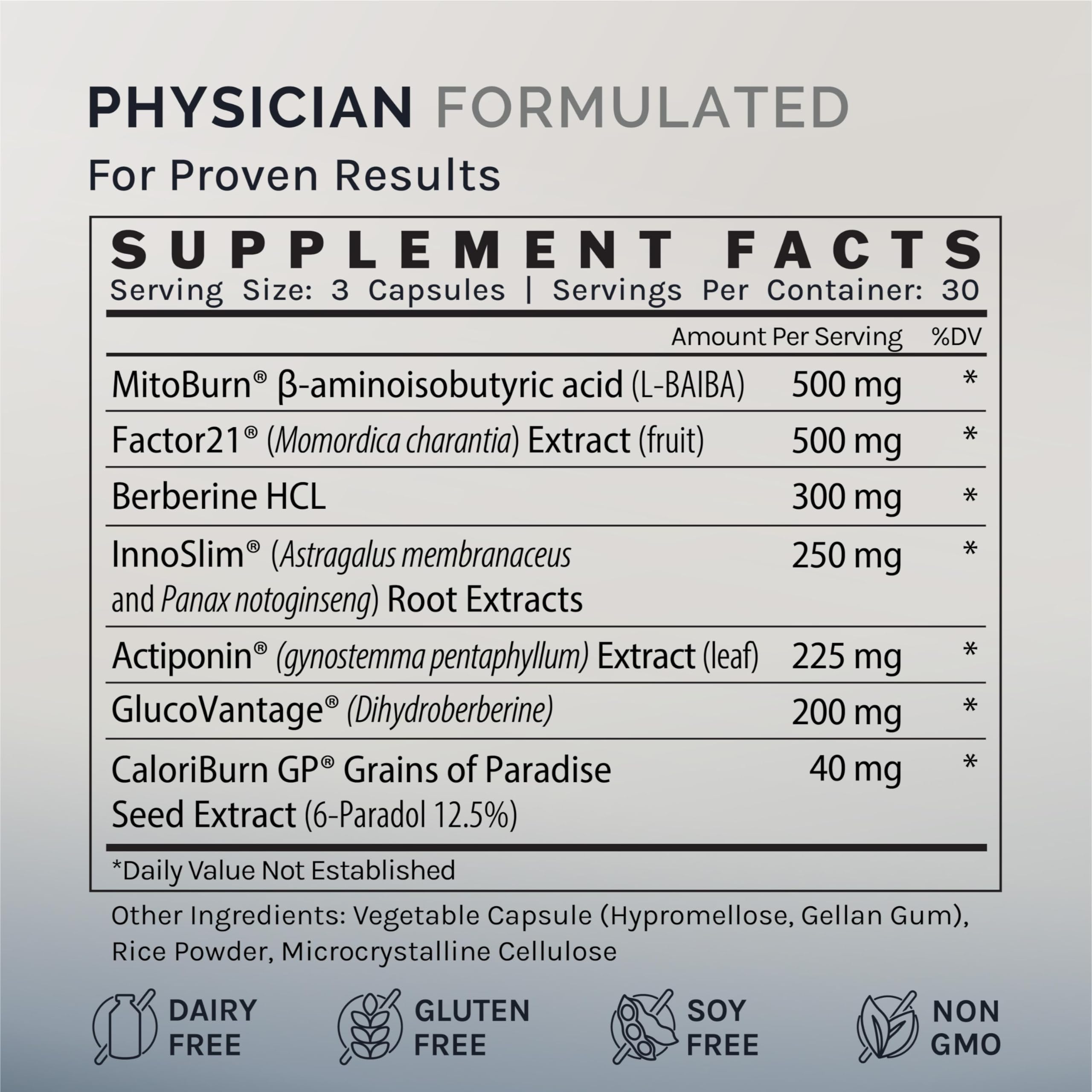 InfiniWell Control GlucoVantage ingredient close up suggesting enhanced uptake.