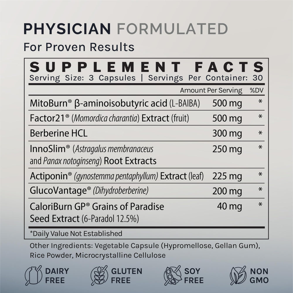 InfiniWell Control GlucoVantage ingredient close up suggesting enhanced uptake.