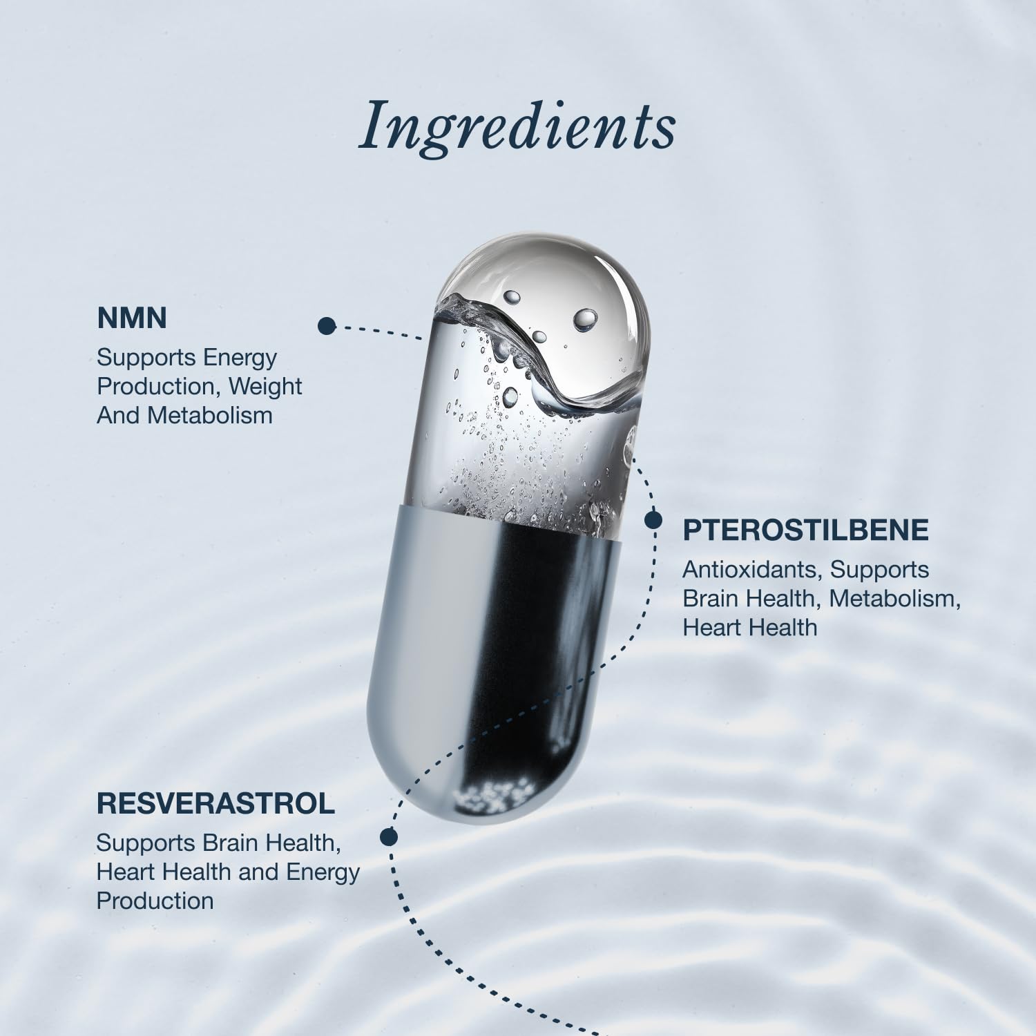 InfiniWell NMN packaging on a clean desk for premium wellness.
