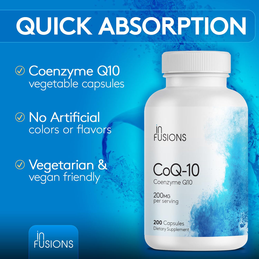 Infusions International CoQ10 bundle two-pack suggests value and ongoing use