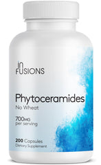 Infusions International Phytoceramides bottle with capsules for skin repair and hydration
