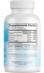Infusions International Phytoceramides capsules closeup showing gluten-free, non-GMO formulation