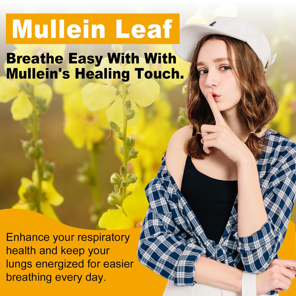 inGreens Mullein Capsules closeup for convenient daily lung health support.