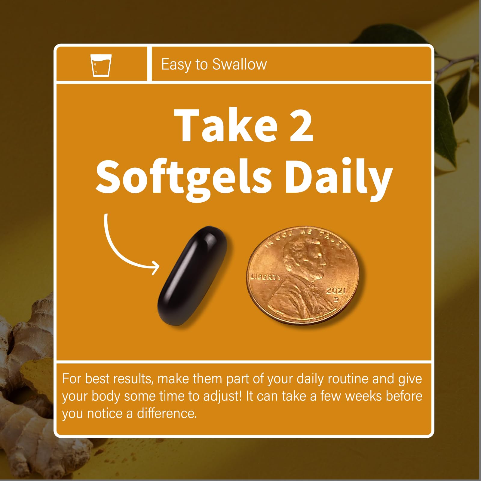 inGreens Softgels daily dose close-up highlights convenient supplementation.