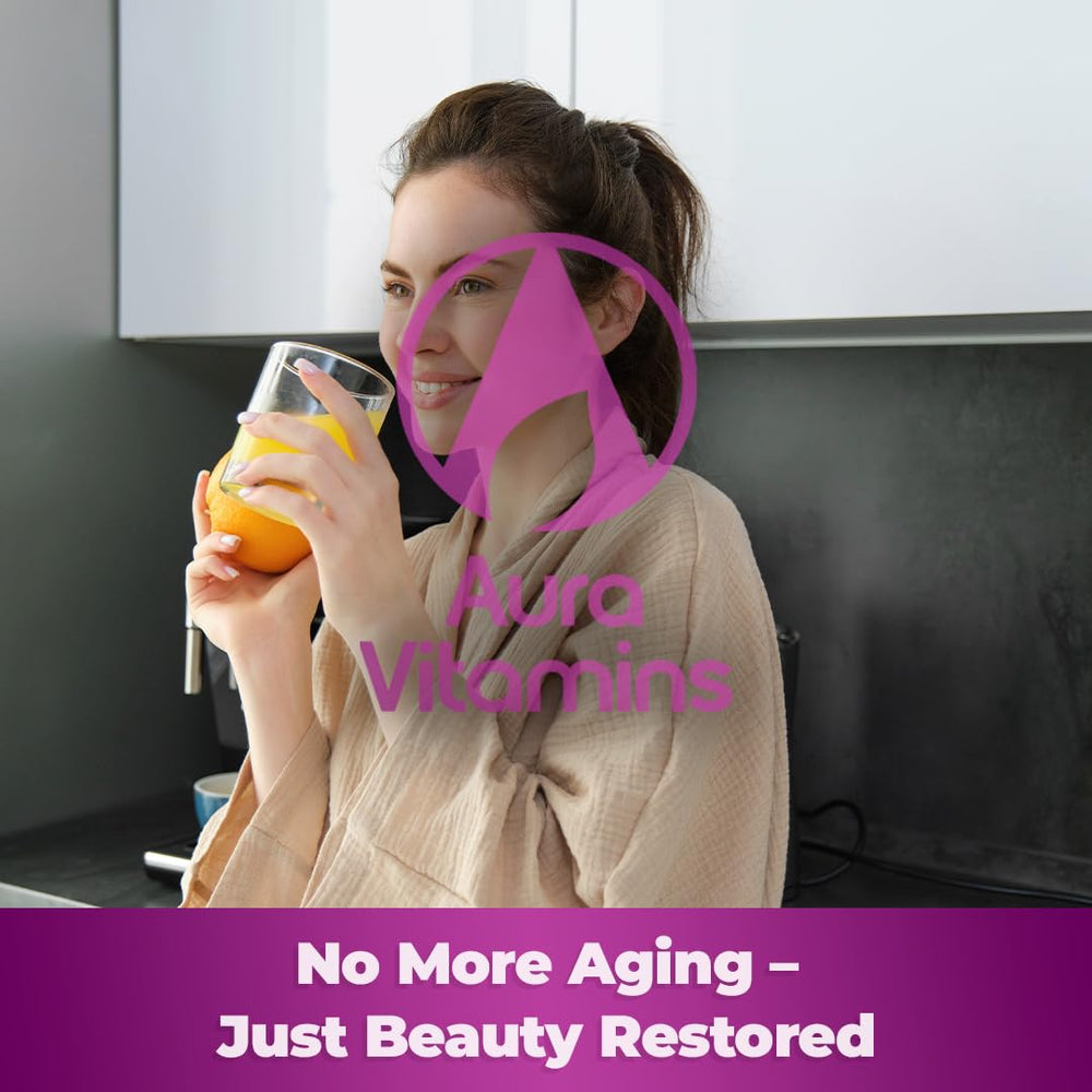 Inlife Plus + collagen serving spoon emphasizes convenient daily dosage.