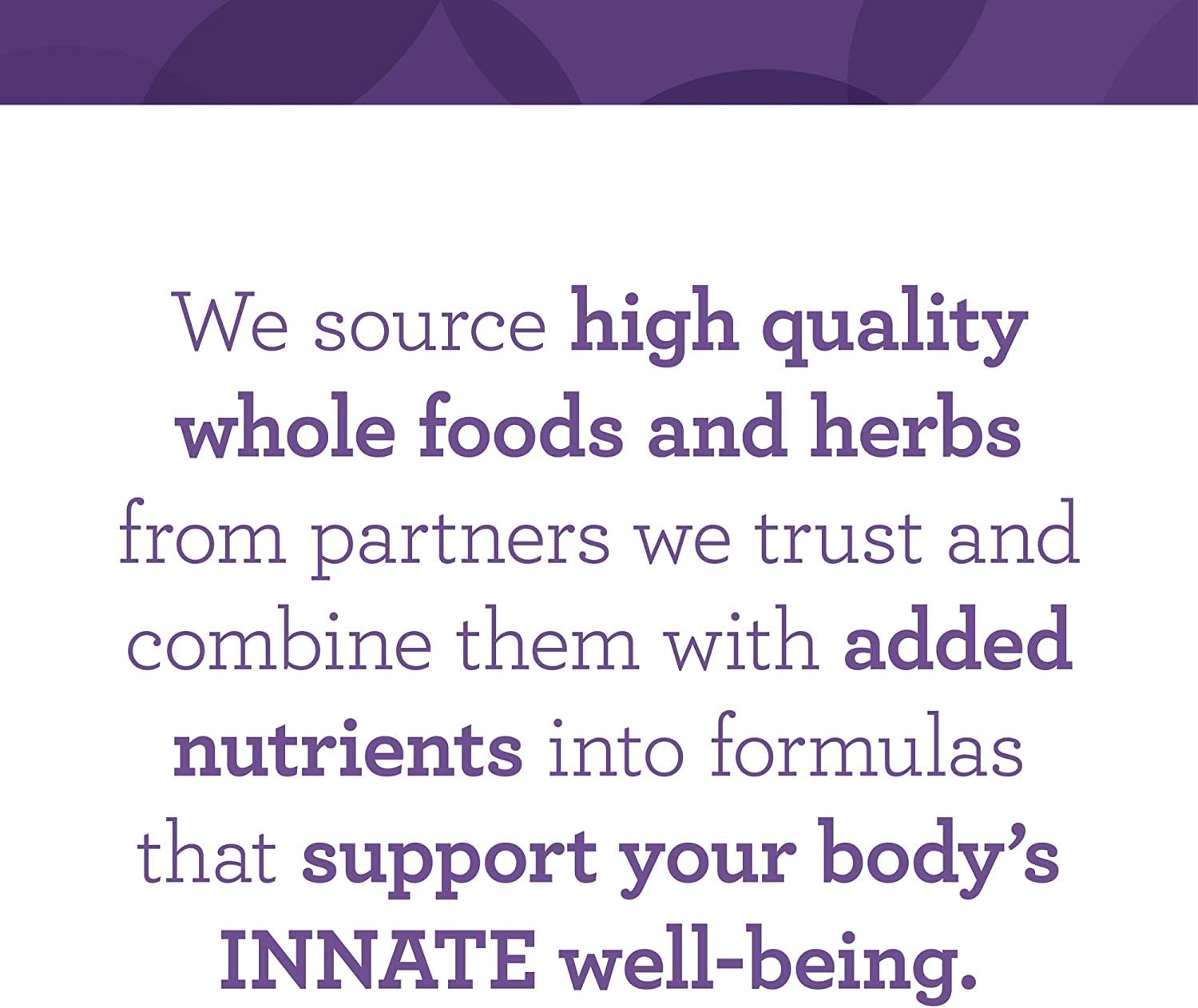 Natural elements around the bottle conveying holistic wellness.