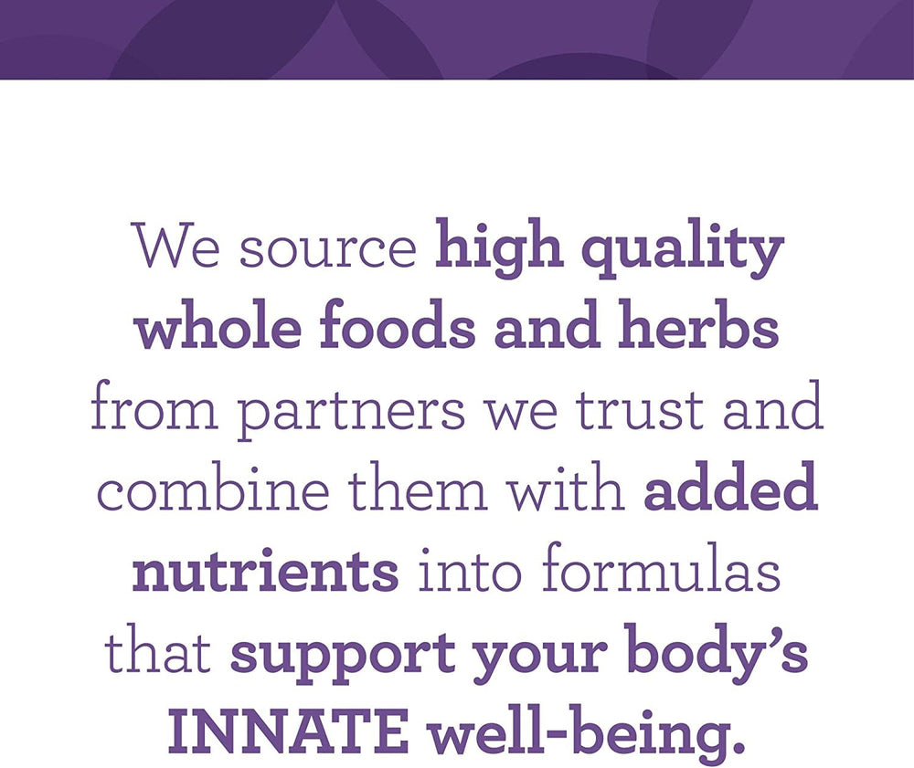 Natural elements around the bottle conveying holistic wellness.
