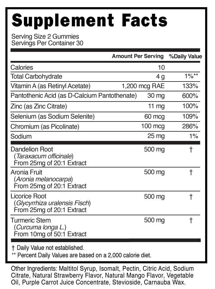 Innate Skin Acne Gummies suitable for teens and adults in lifestyle shot.