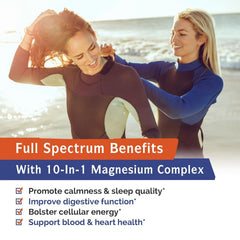 Innate Vitality 10-in-1 magnesium complex poured capsules.