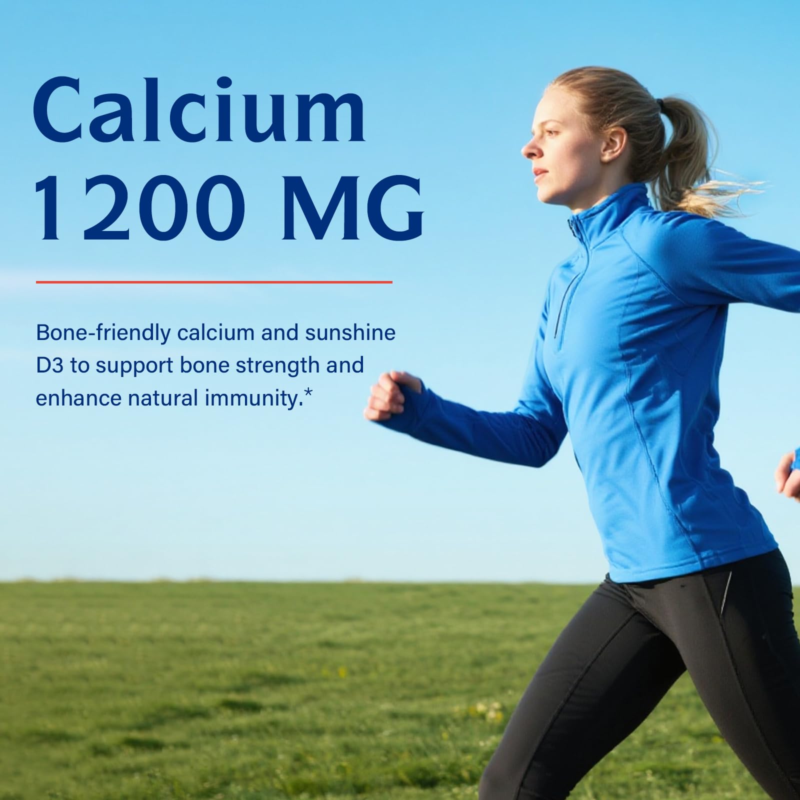 Innate Vitality Calcium 1200mg capsules closeup reveals smooth tablets.