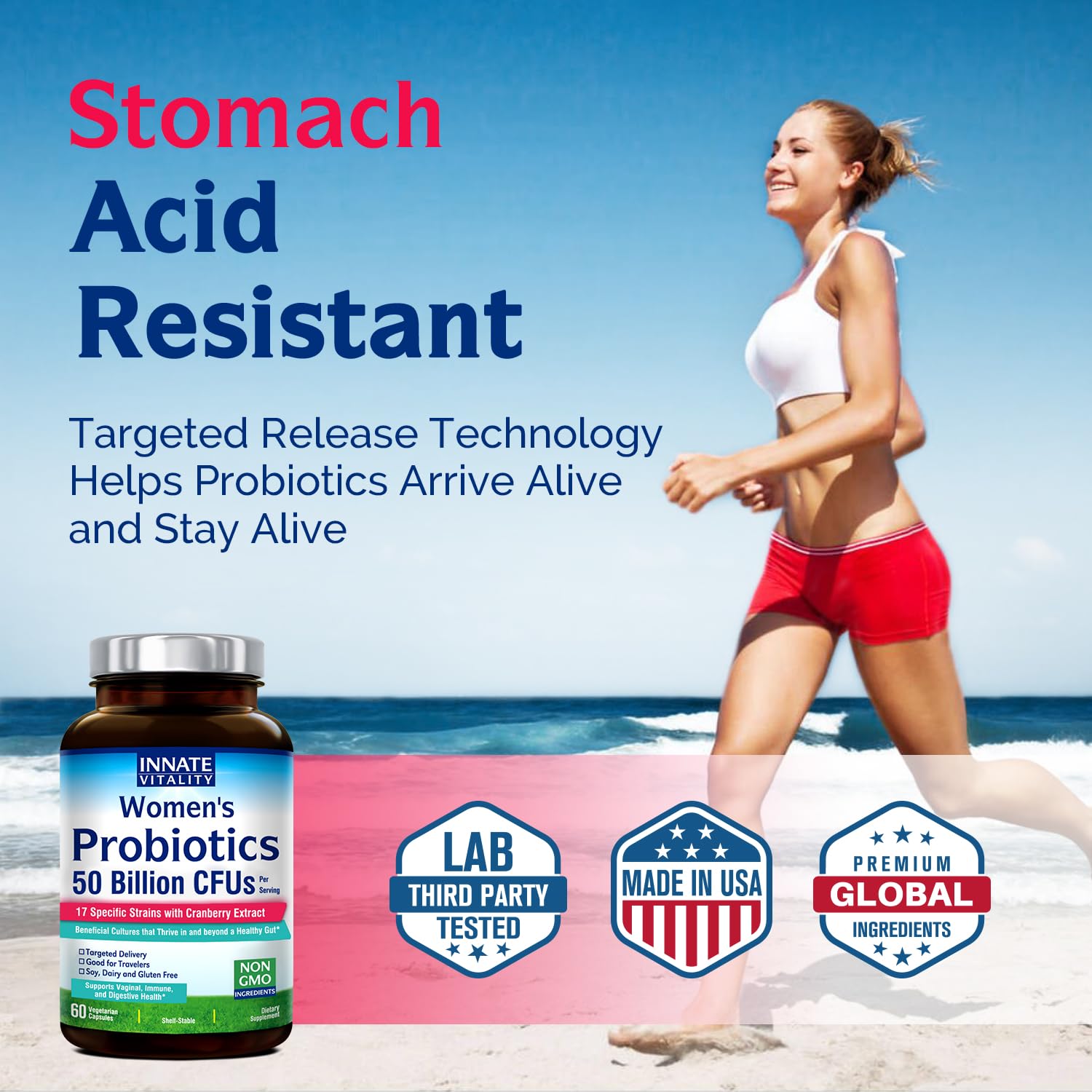 Innate Vitality delayed-release capsule illustrating targeted delivery.