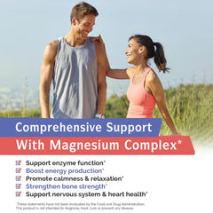 Innate Vitality Magnesium Complex label close-up with USA-made production.