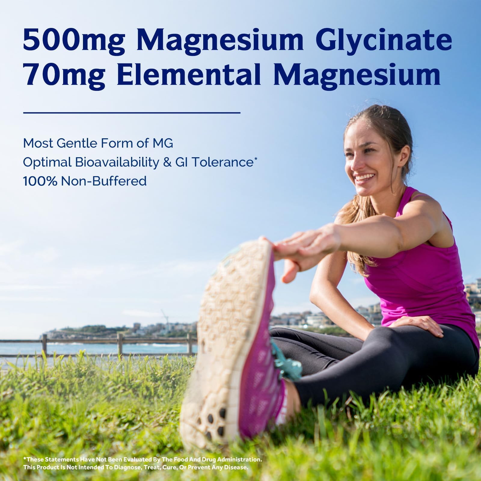Innate Vitality Magnesium Glycinate capsules pack ready for daily use and consistent dosing.