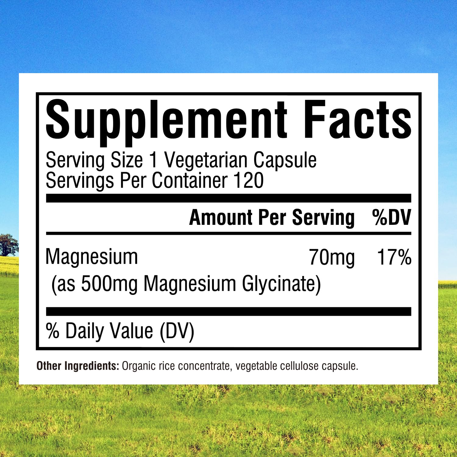 Innate Vitality Magnesium Glycinate capsules close-up for easy ingestion