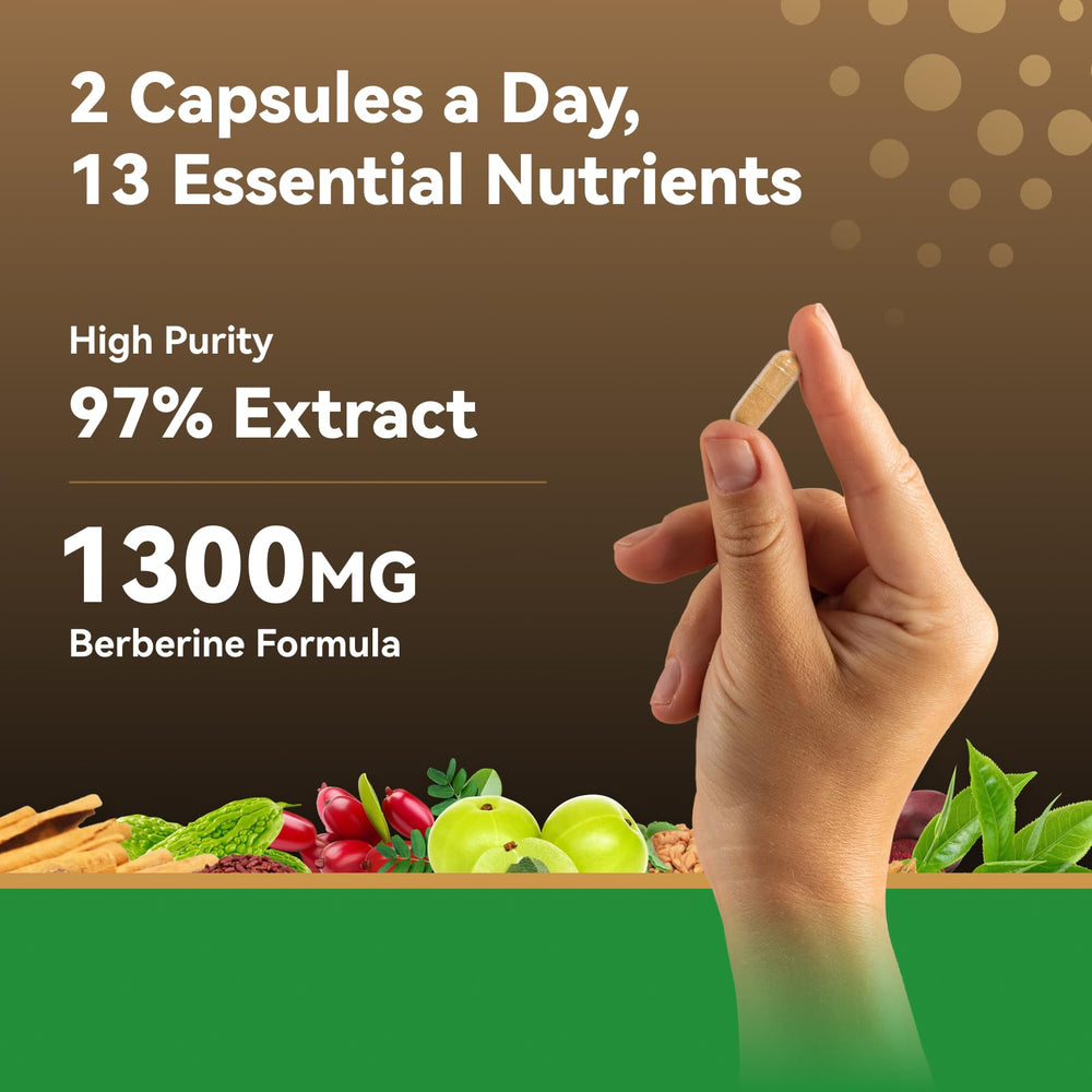 Inner Brightness Berberine Red Yeast Rice CoQ10 capsules.