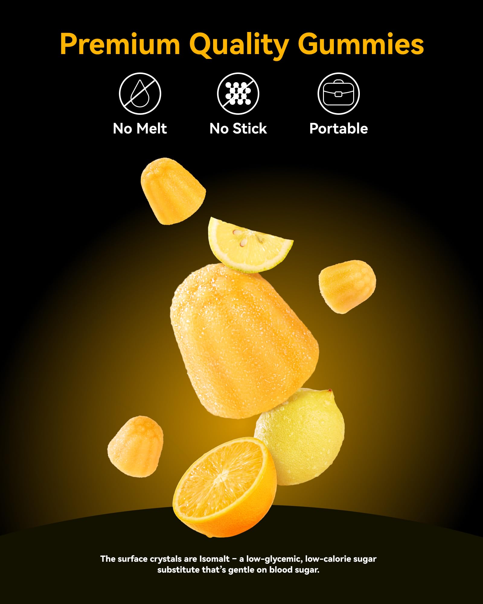 Inner Brightness Creatine Gummies heatproof packaging demonstrates travel readiness