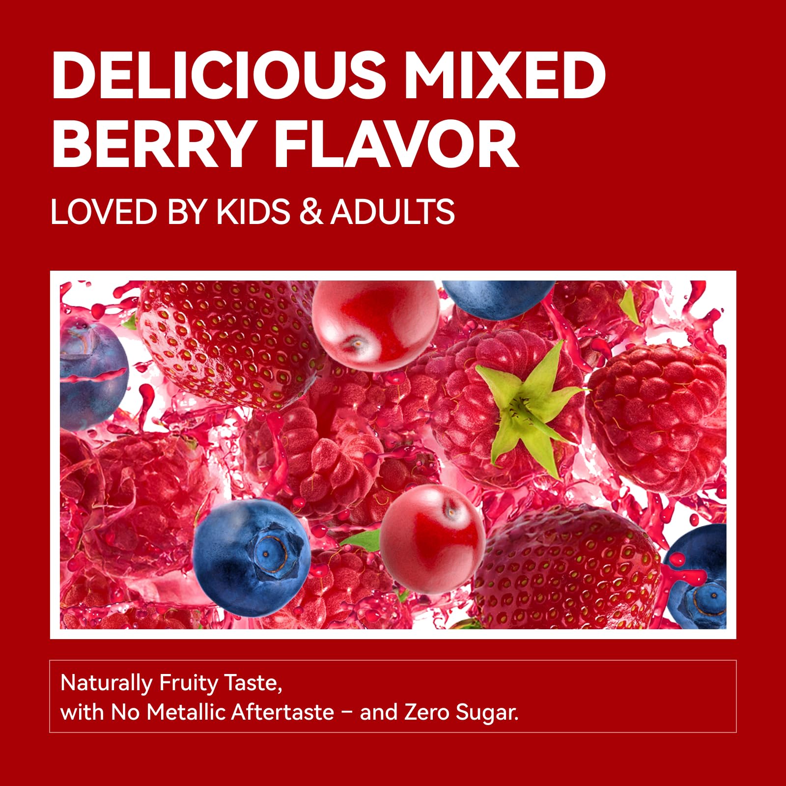 Vegan, non-GMO, gluten-free gummies with iron and essential nutrients.
