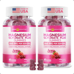 Inner Brightness Magnesium Glycinate Plus bottle shows a sugar-free daily calm potential