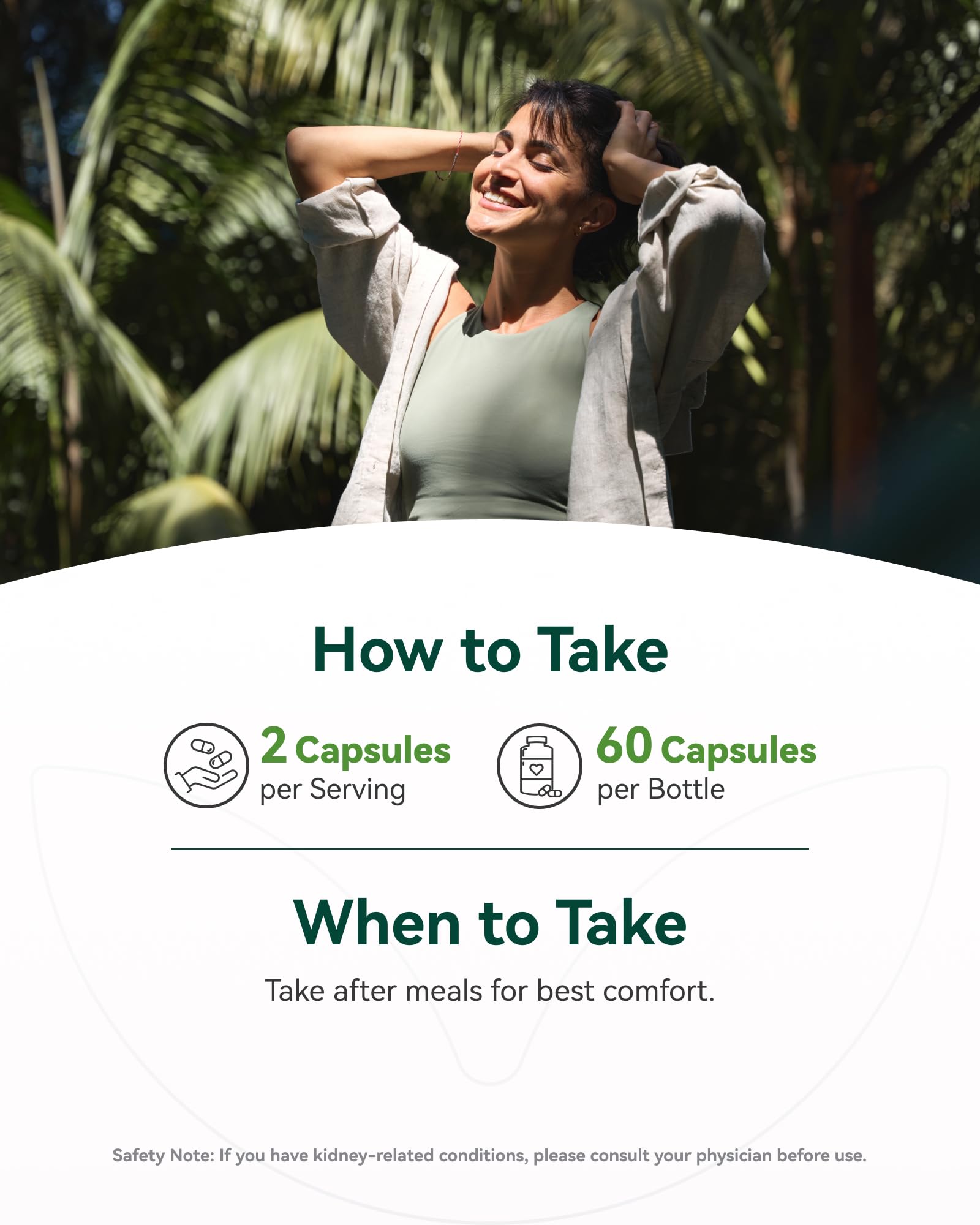 Inner Brightness moringa nutrient profile highlighting vitamins, minerals, and antioxidants.