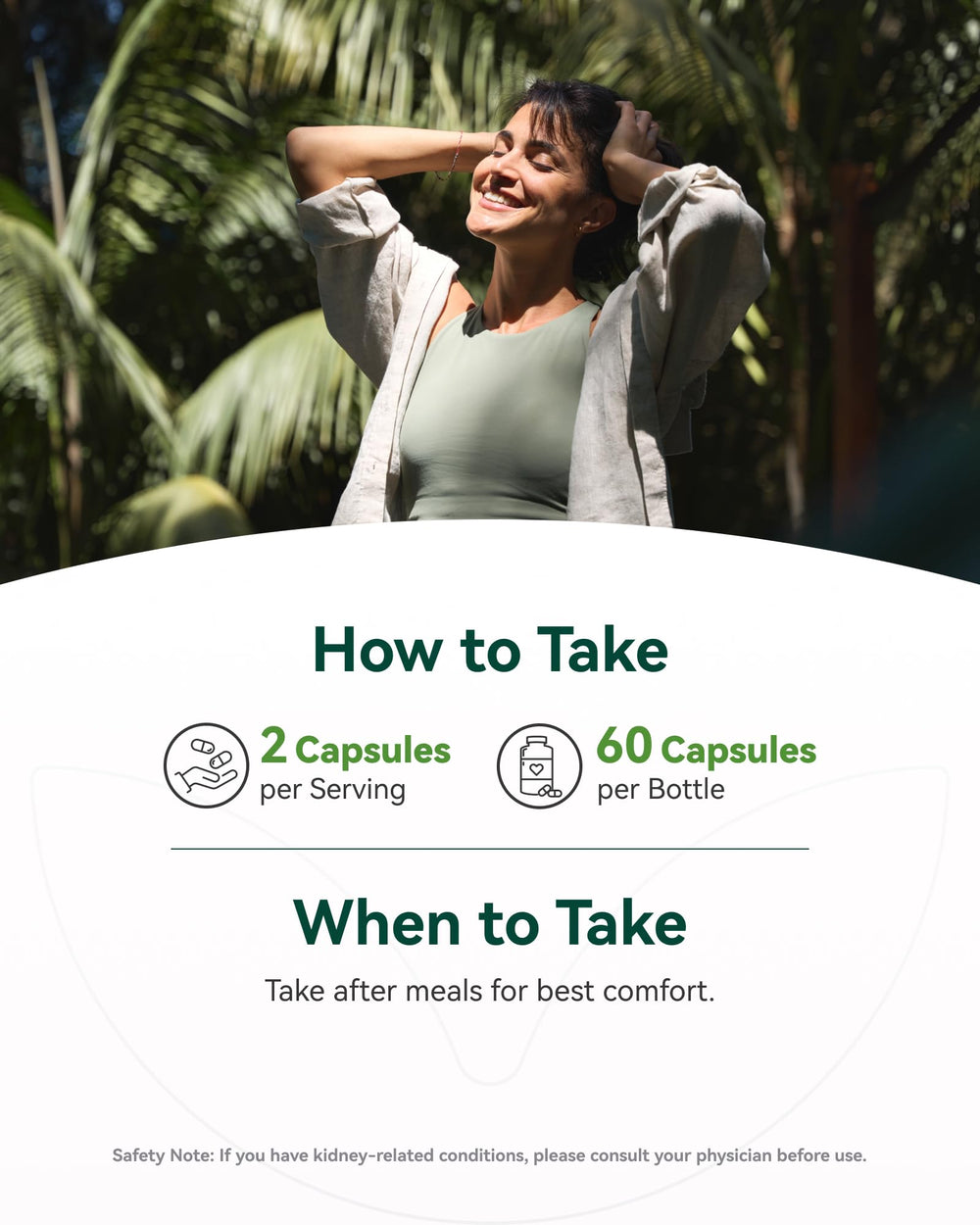 Inner Brightness moringa nutrient profile highlighting vitamins, minerals, and antioxidants.