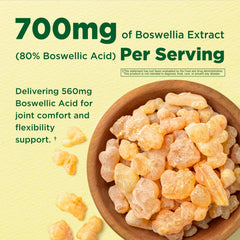 INNERVISNUTRITION Boswellia MSM Complex label shows key ingredients.