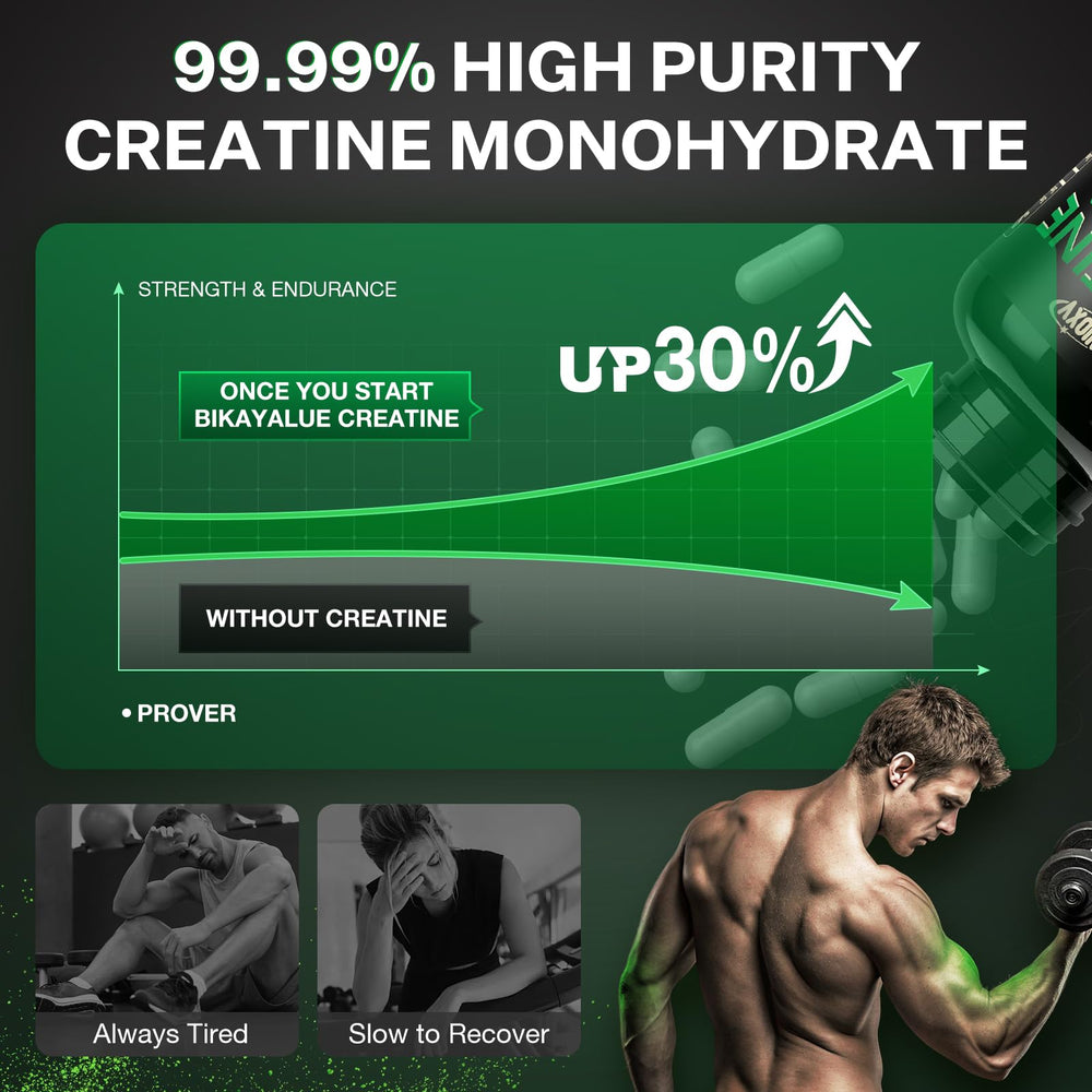 INNIOXV Creatine Capsules in a gym bag for convenient workouts