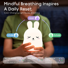 InnoCity Breathing Pal guides breathing with visual cues for relaxation.