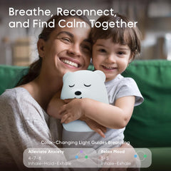 InnoCity Breathing Pal Plus Ted light cues for focused breathing and calm