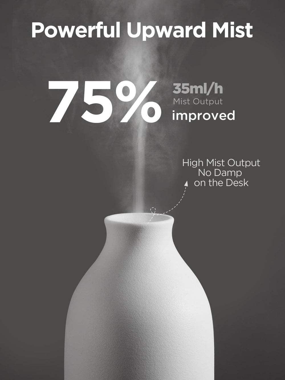 InnoGear essential oil diffuser 2 mist options provide customizable diffusion for spaces