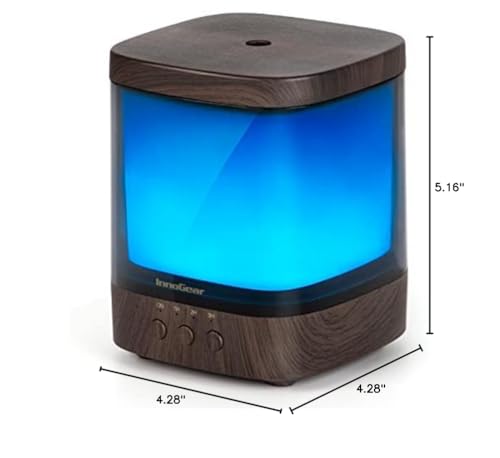 InnoGear 300ml diffuser made with safe materials and quiet operation.