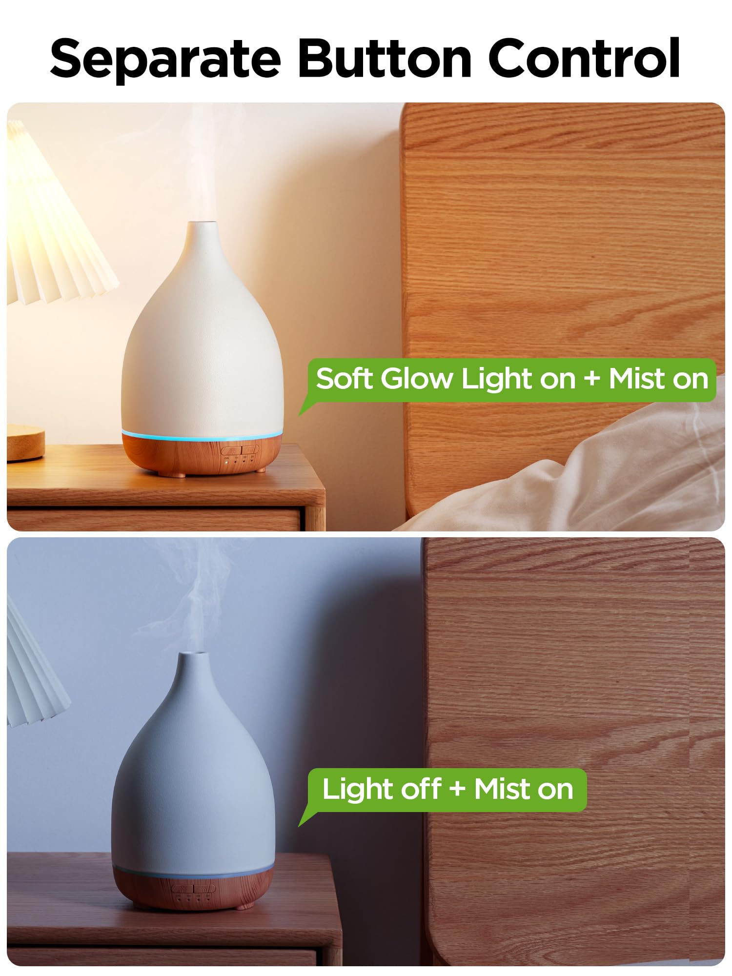 InnoGear diffuser auto-off ensures safety during unattended use.