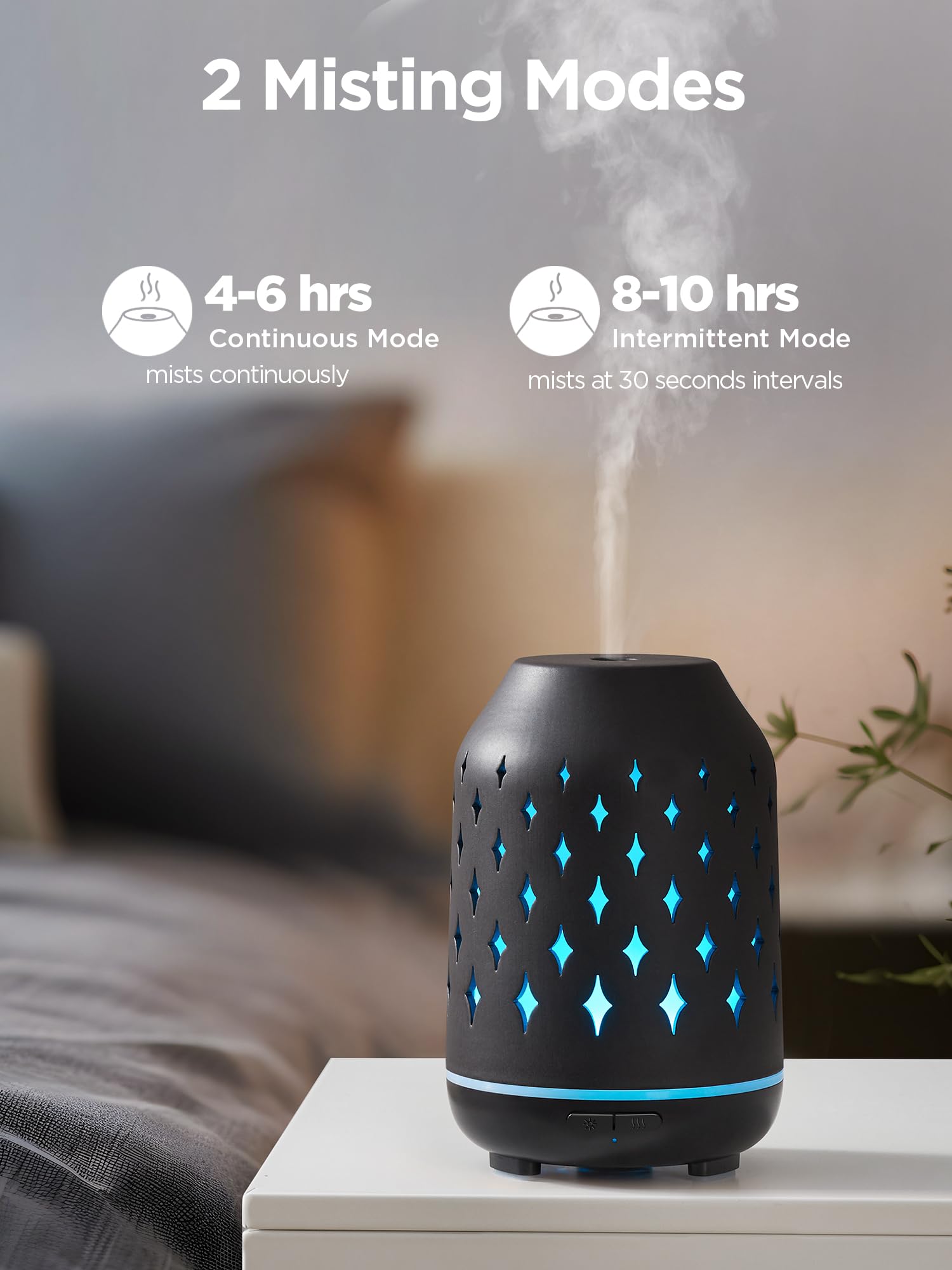 InnoGear diffuser auto-off provides safe, worry-free operation