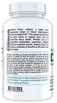 InnovaPharm Superior Cissus capsules for muscle support during training