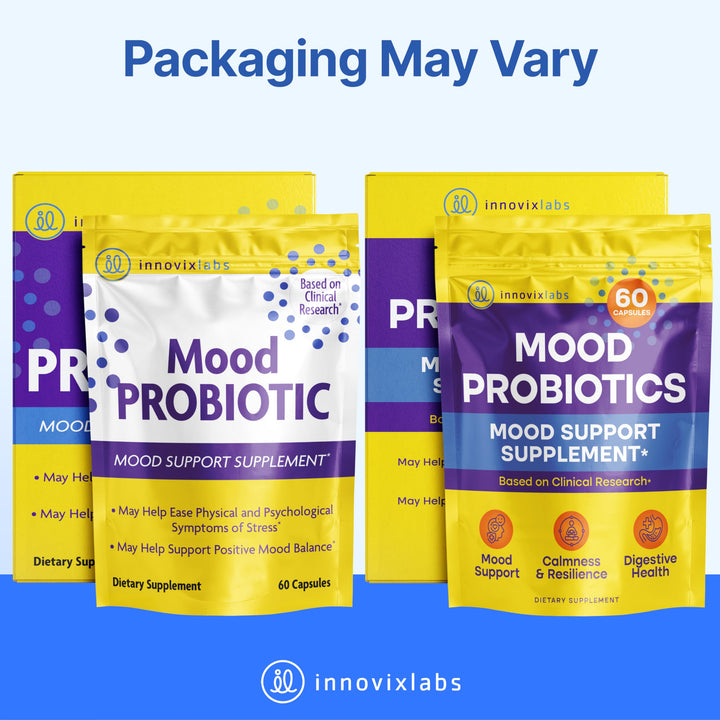 InnovixLabs Mood Probiotic allergen-friendly ingredients support sensitive diets.
