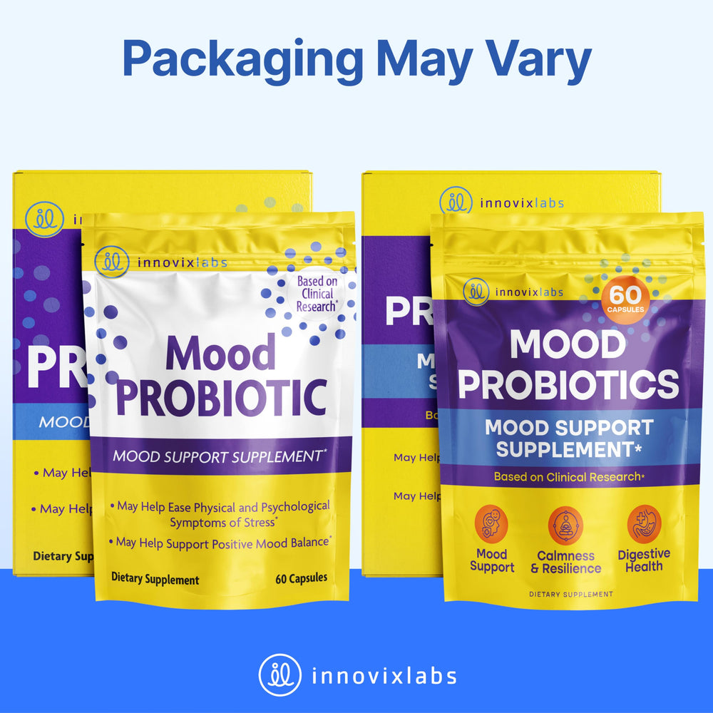 InnovixLabs Mood Probiotic allergen-friendly ingredients support sensitive diets.
