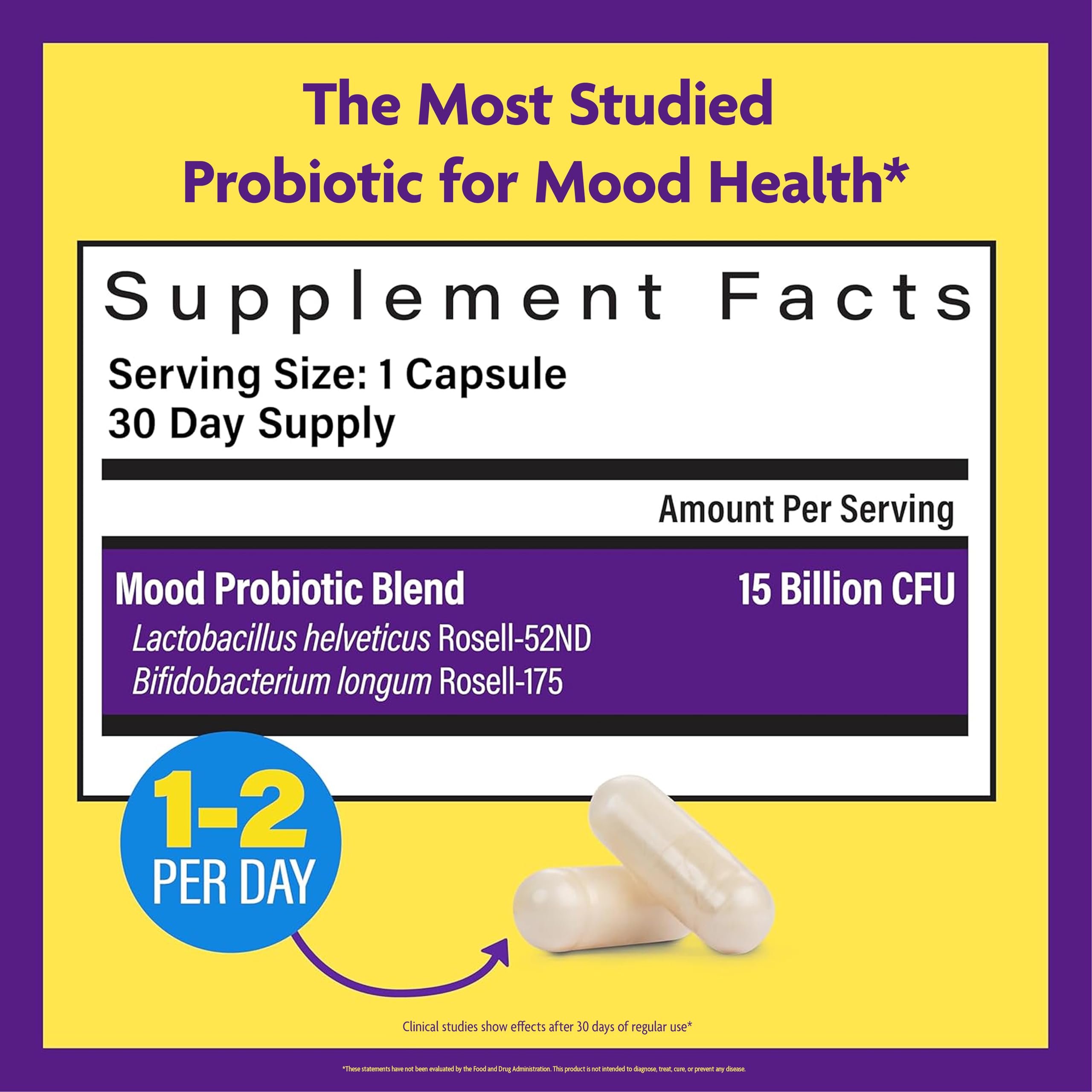 InnovixLabs Mood Probiotic capsules ready for daily use on the go.