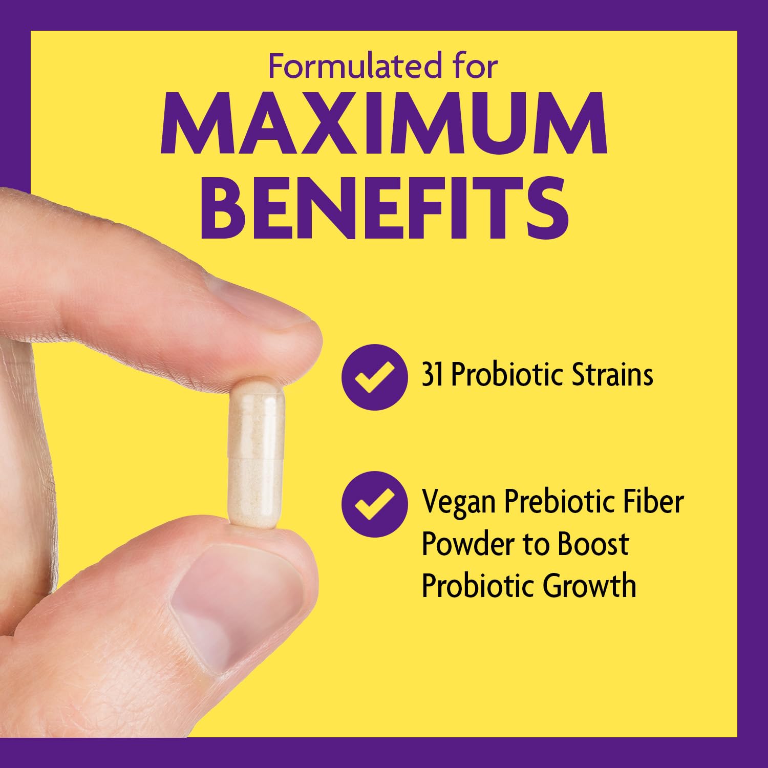 InnovixLabs Multi-Strain Probiotics Bifidobacterium strains support regularity and comfort