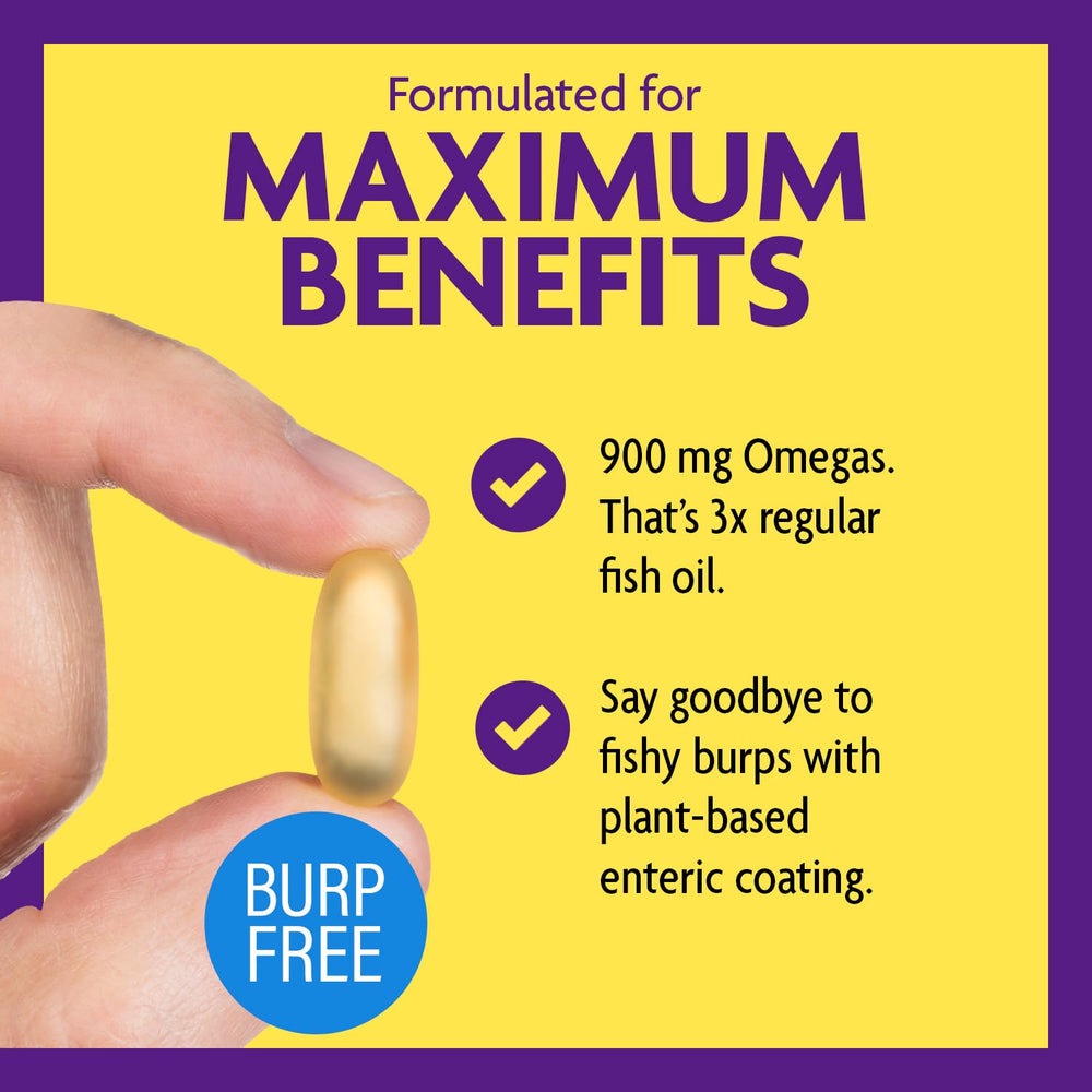 InnovixLabs Omega-3 third-party testing badge signaling purity and potency.