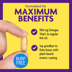 InnovixLabs Omega-3 third-party testing badge signaling purity and potency.