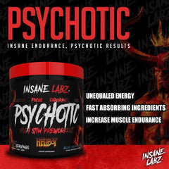 Insane Labz Hellboy Edition pour-fruit-punch shows flavor-rich mix before workouts
