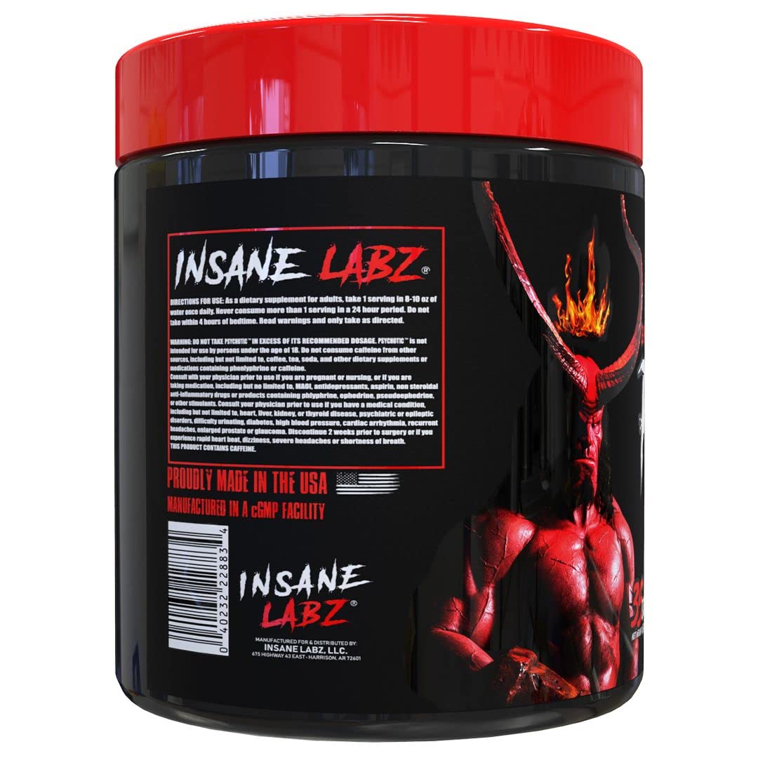 Insane Labz insane amino BCAA bottle highlights complete amino blend for recovery.
