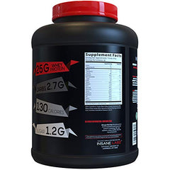 Insane Labz Insane Whey vanilla shaker for ultra-smooth mixing.