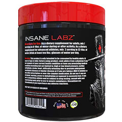 Insane Labz Surgeon blue raspberry flavor powder ideal for post-workout hydration.