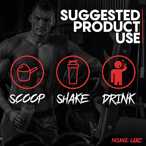 Insane Labz Surgeon recovery powder displayed on shelf for gym use.
